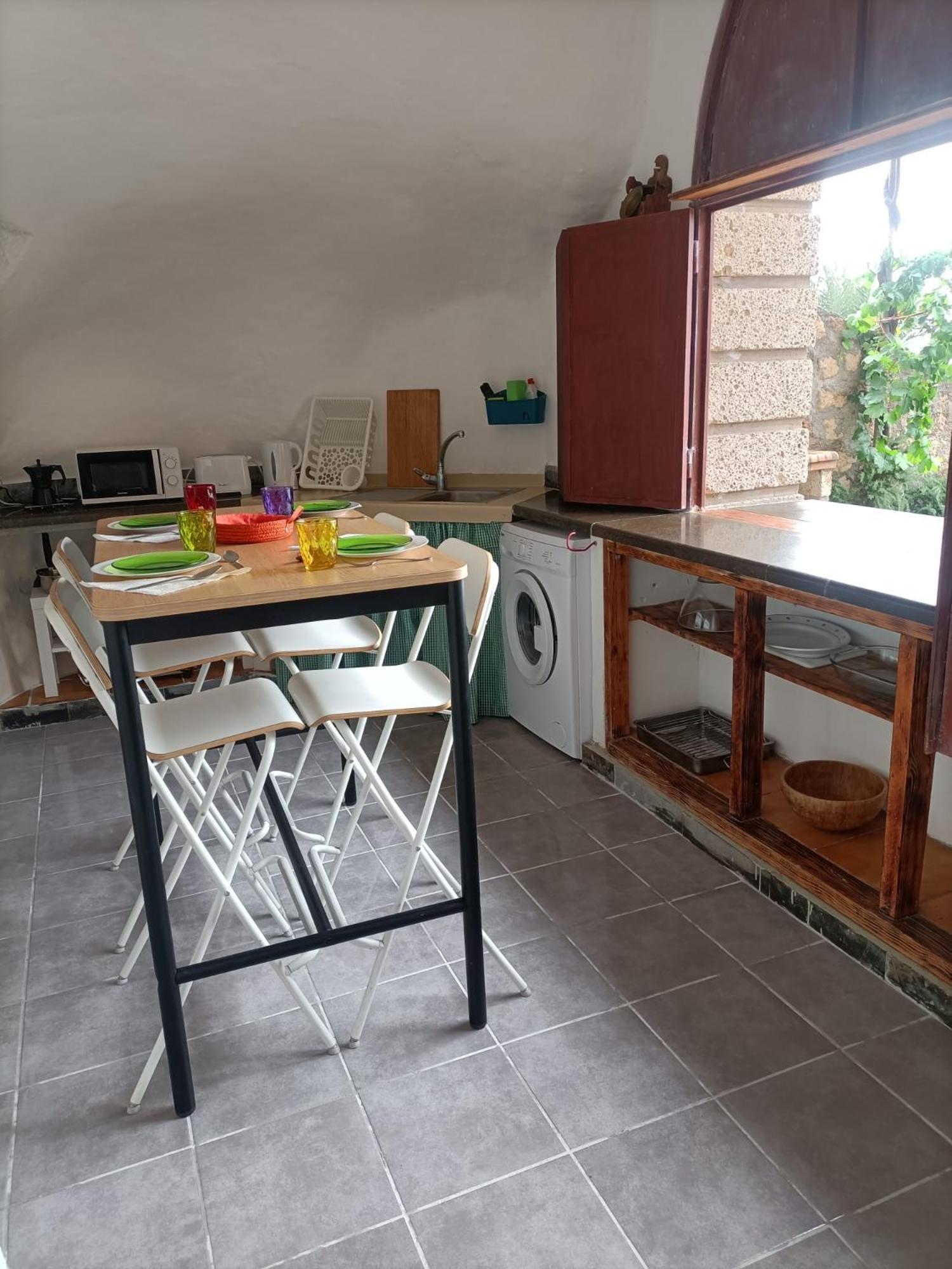 Eco Holidays Cave House Justine 格拉纳迪利亚-德阿沃纳 外观 照片