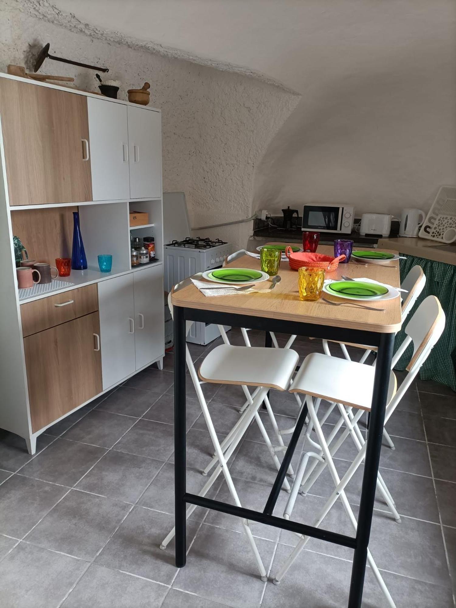 Eco Holidays Cave House Justine 格拉纳迪利亚-德阿沃纳 外观 照片